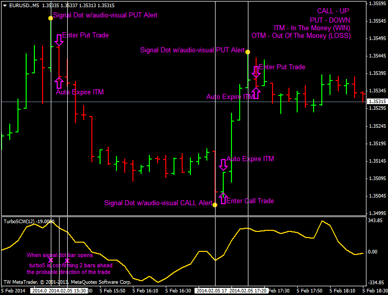 indicator for binary options for 5 minutes